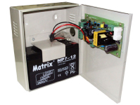 Fuente 12 V con batería